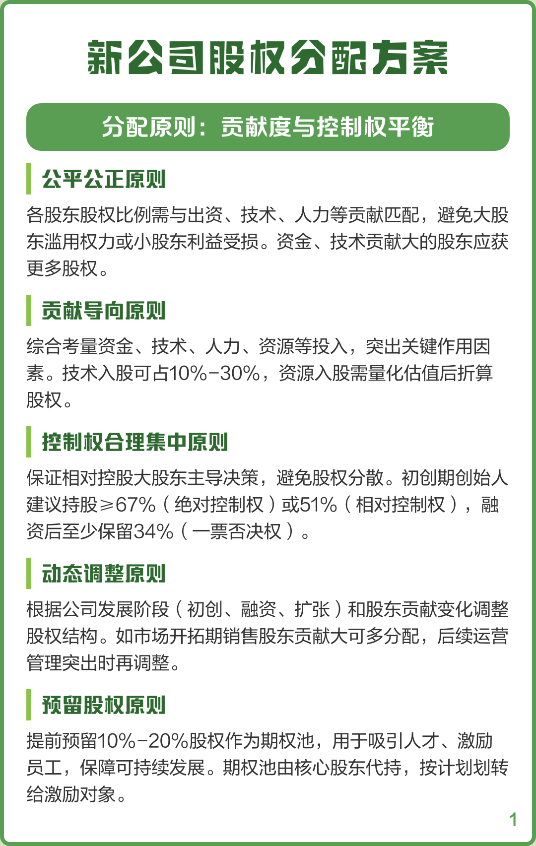 股权分配风险控制(股权投资风控要点)鹤岗市
